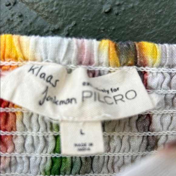 Klass Jonkman Sleeveless Square Neck Linen Blend Midi Dress Size Large - Picture 8 of 13